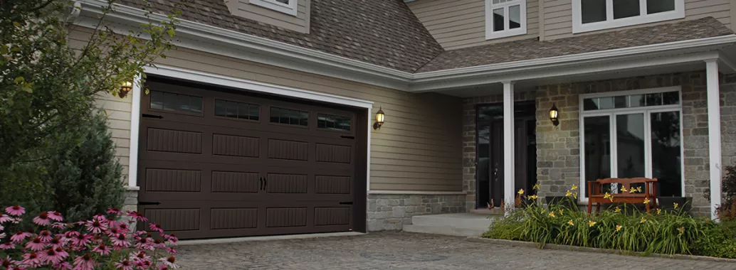North Hatley LP, 9' x 8', Moka Brown, Clear Windows