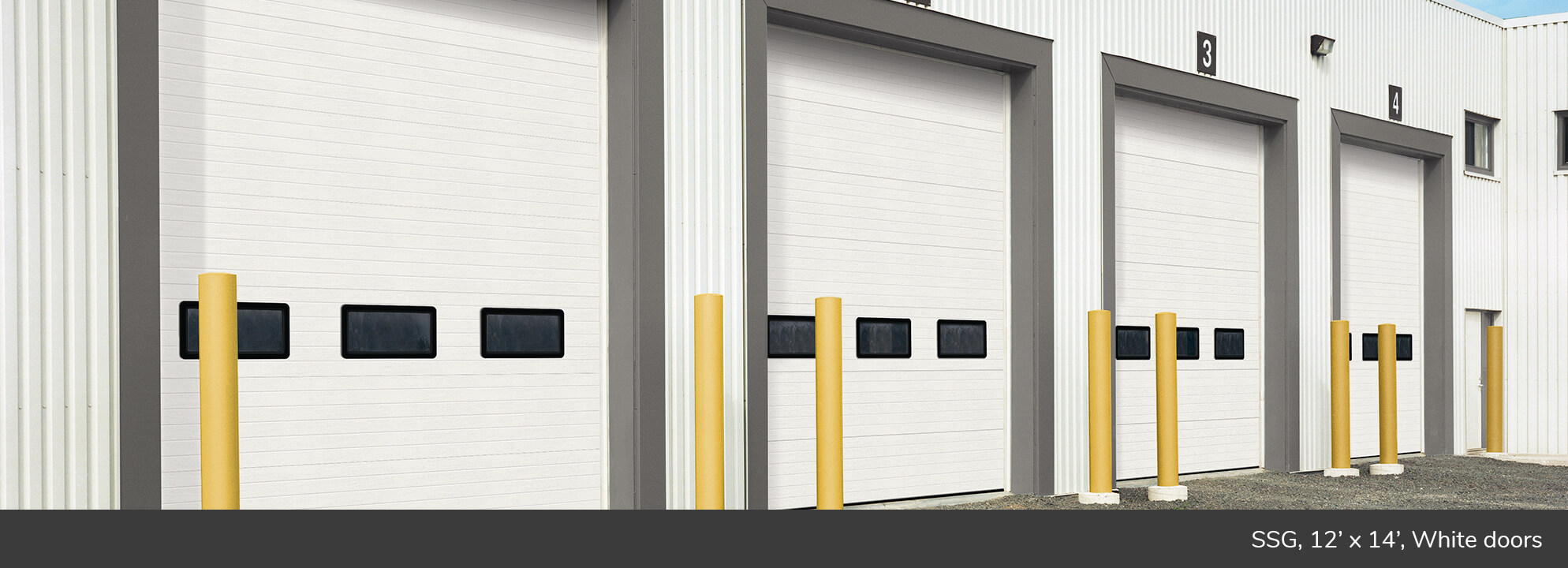 SSG, 12’ x 14’, White doors​